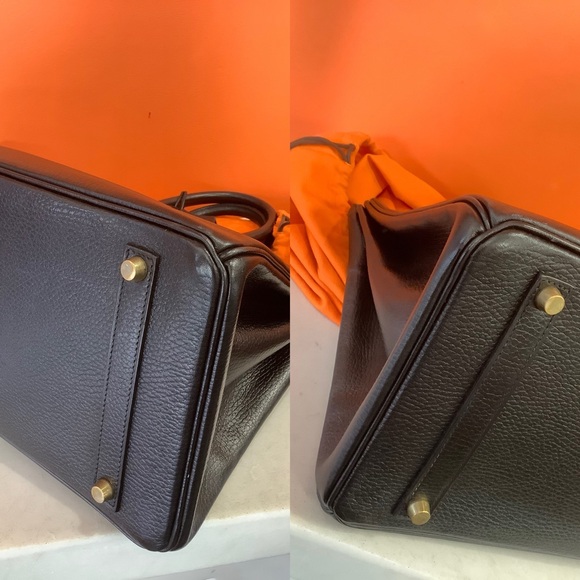 Black Birkin 35 - Picture 9 of 14